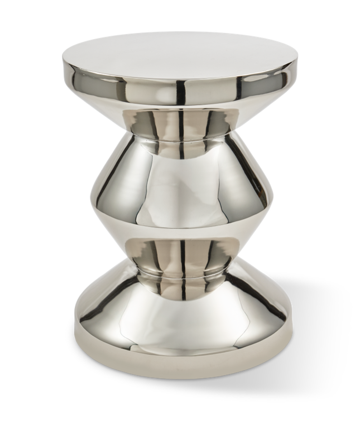 Polspotten Zig Zag Metal Silver